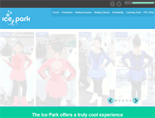 Tablet Screenshot of iceparkcambodia.com